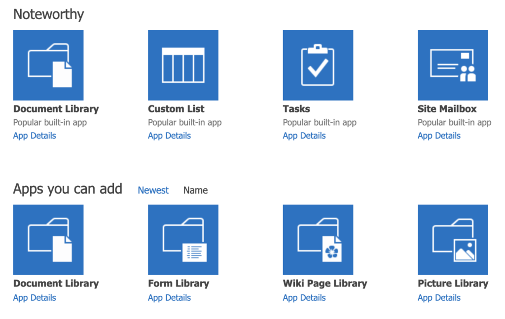 sharepoint library icon